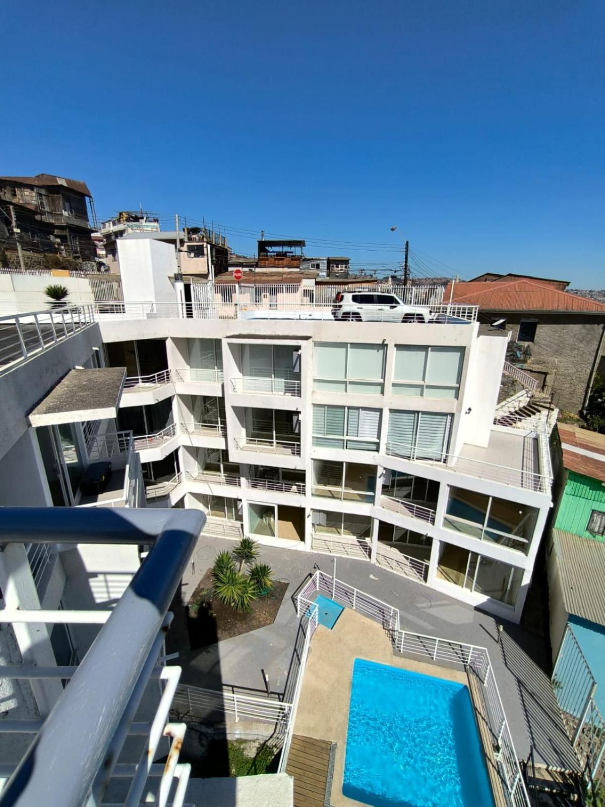 Apartamento Depto Con Terraza Vista Al Mar Valparaíso